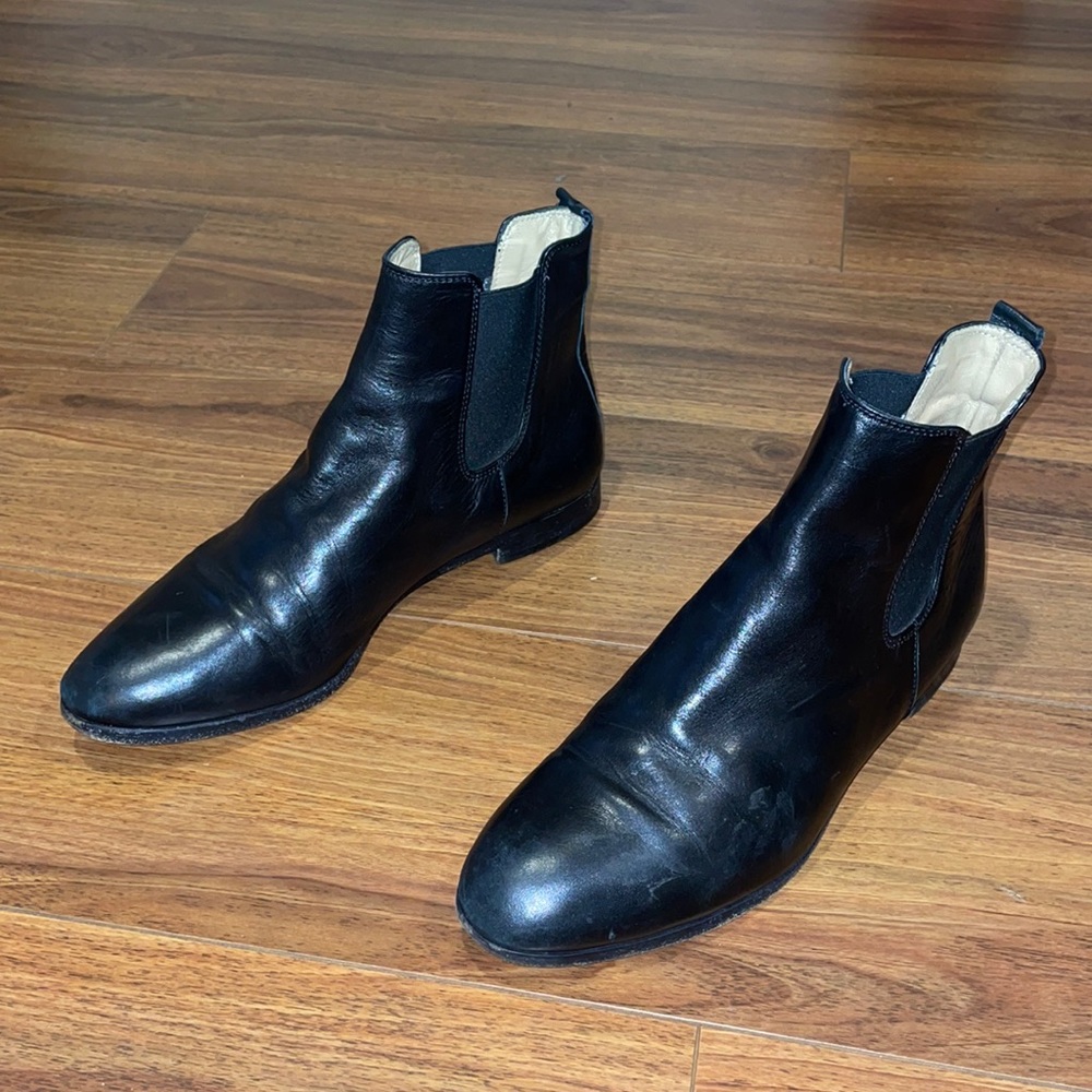 Varda Leather Ankle Boots - 39.5 / 9